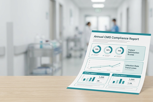 Healthcare Facilities report automation example